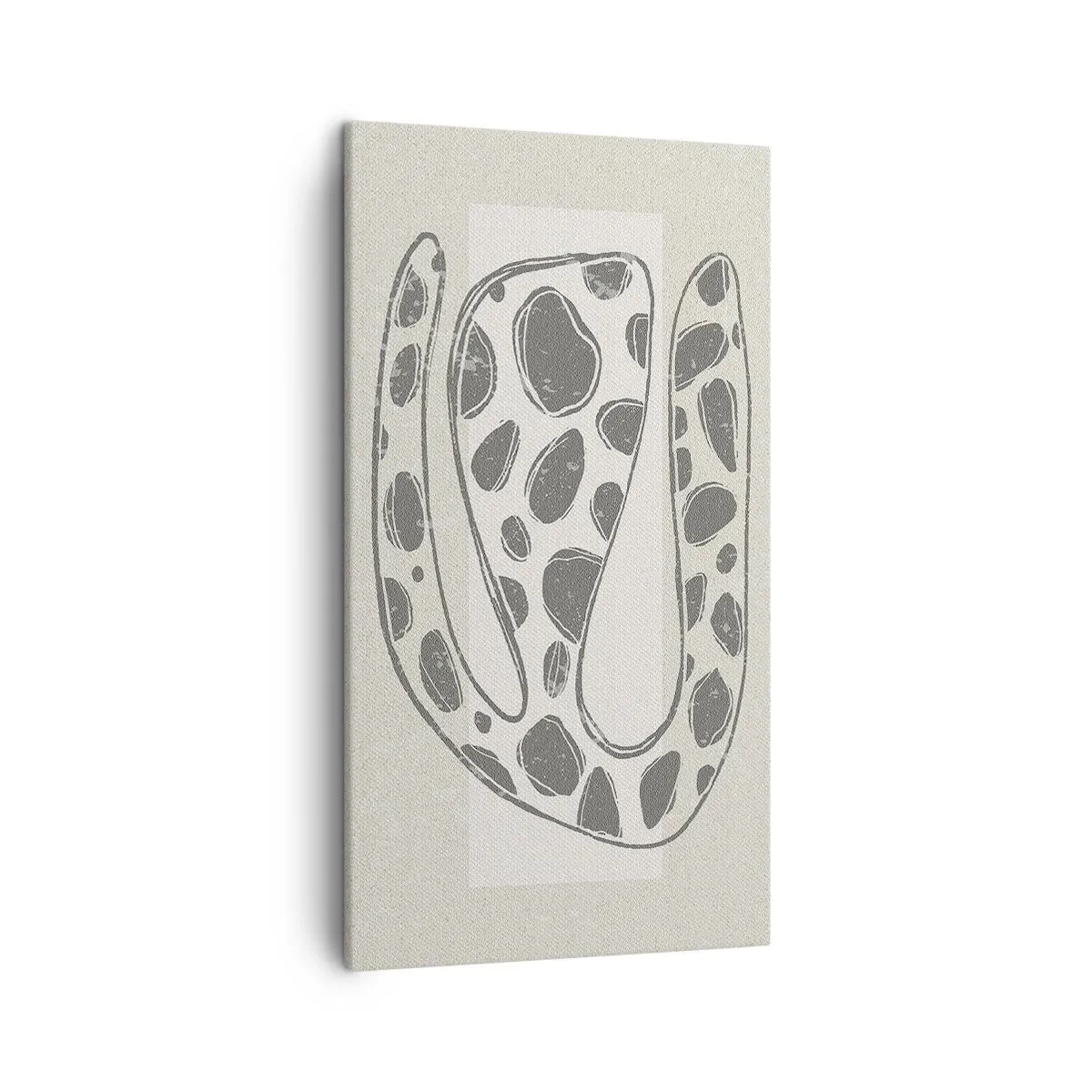 Schilderen op canvas - Een vreemd wezen - 45x80 cm