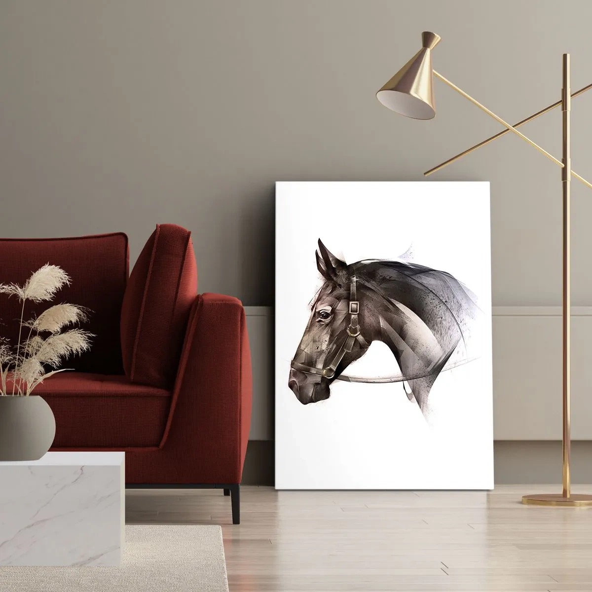 Schilderen op canvas - Wat een charme - 50x70 cm