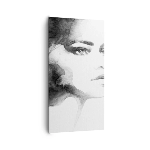 Schilderen op canvas - Gemaakt van mysterie en mist - 65x120 cm