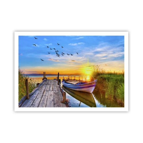 Poster - Ik zie je morgen - 100x70 cm