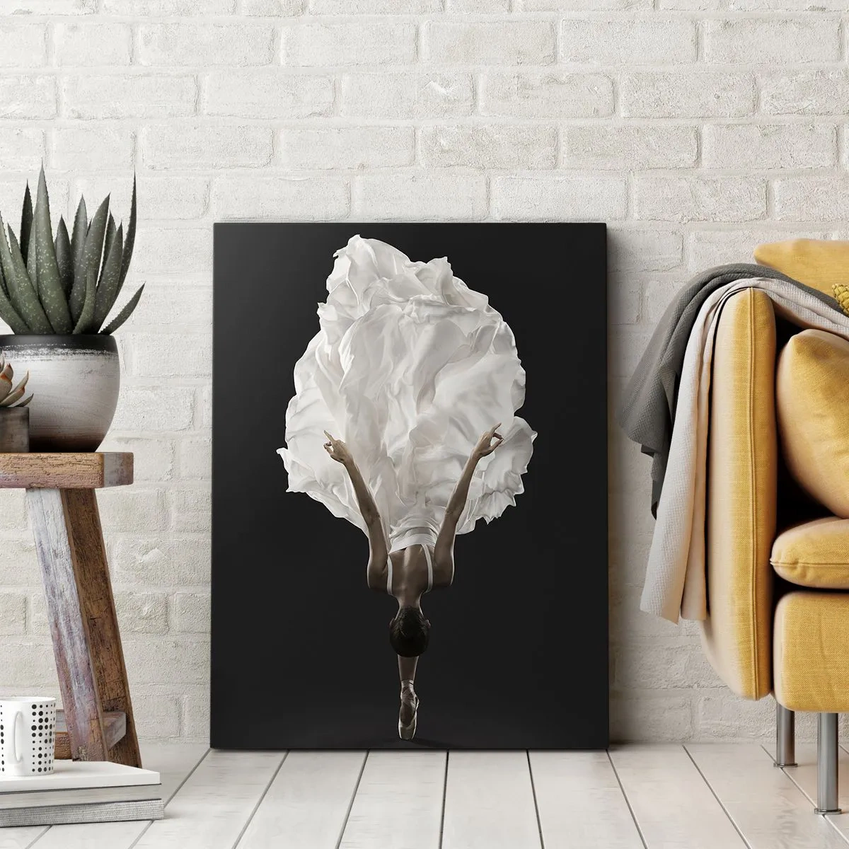 Schilderen op canvas - Een buitengewoon einde - 50x70 cm