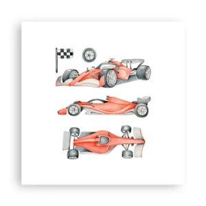 Poster - Jaag je droom na - 40x40 cm