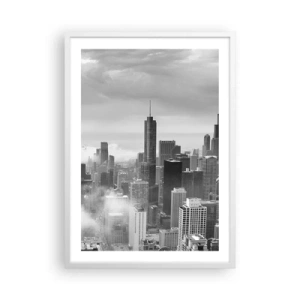 Poster in een witte lijst - Amerikaans landschap - 50x70 cm