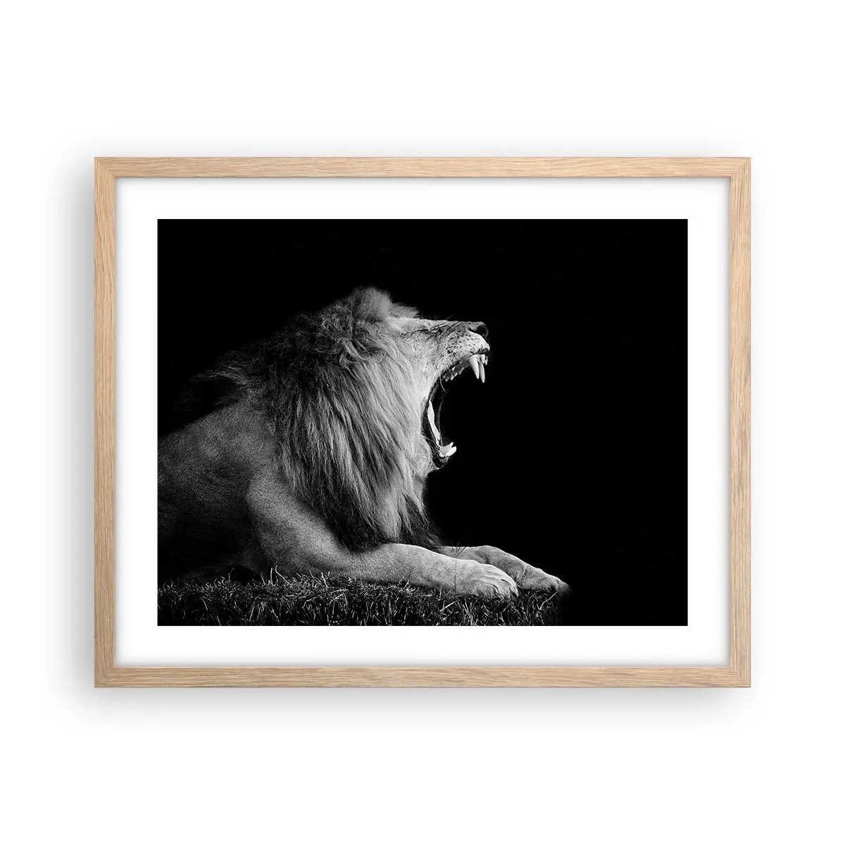 Een poster in een licht eiken lijst - Zonder enige twijfel - 50x40 cm
