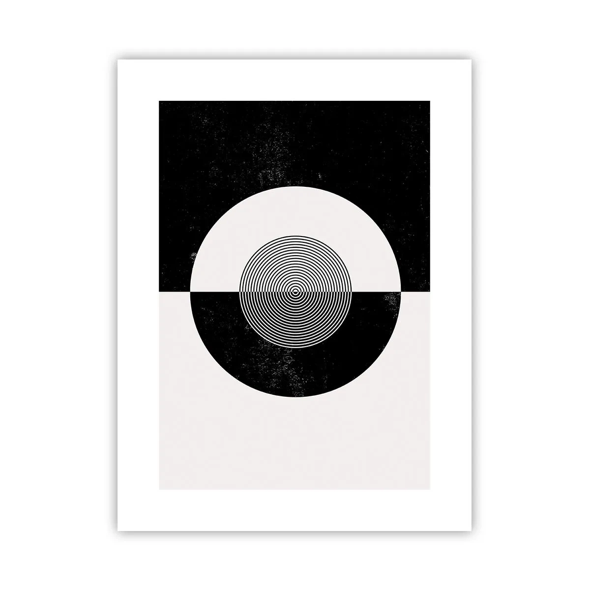 Poster - Harmonie in zwart-wit - 30x40 cm