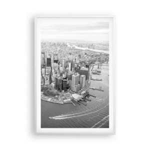 Poster in een witte lijst - Hoe niet lief te hebben? - 61x91 cm