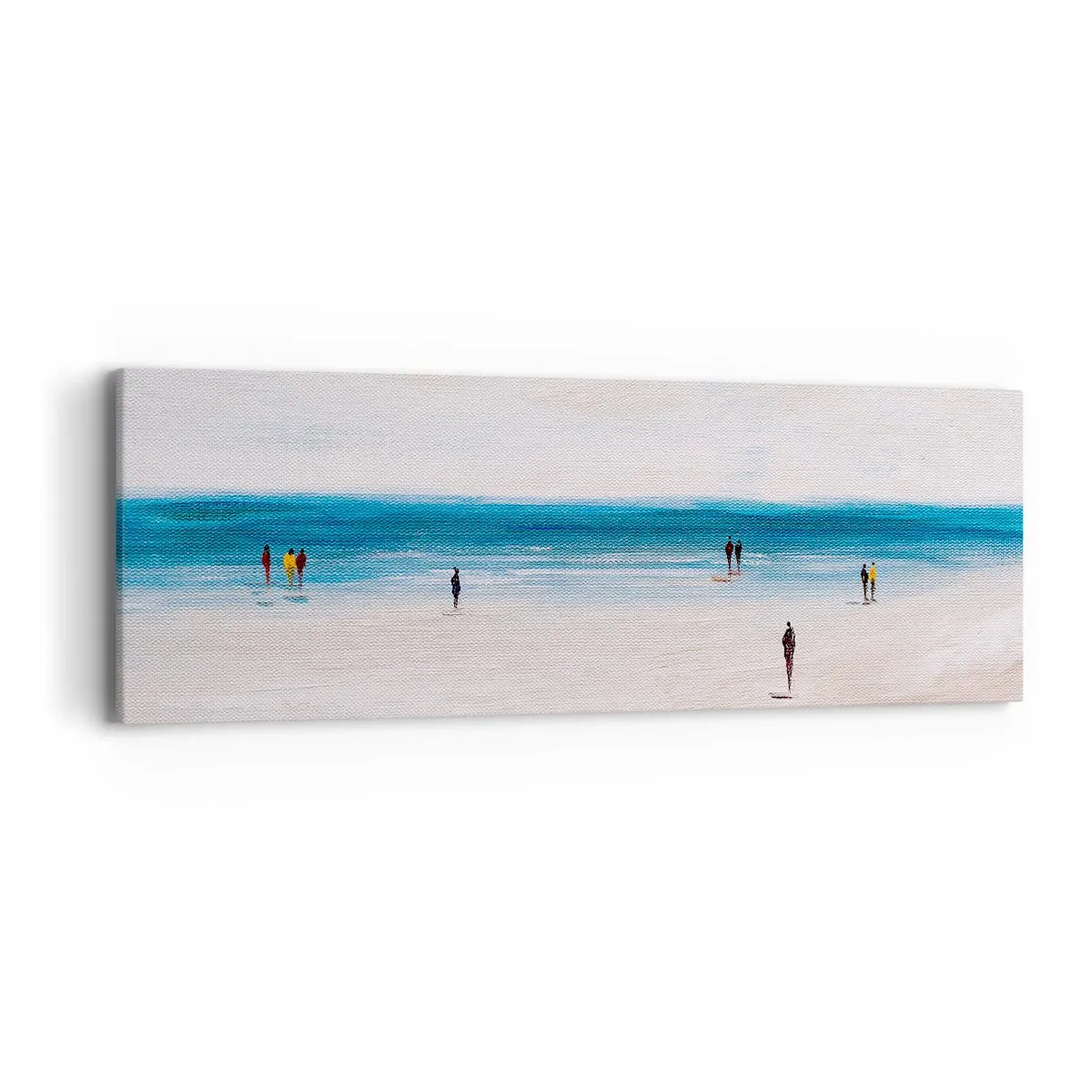 Schilderen op canvas - Een natuurlijke behoefte - 90x30 cm