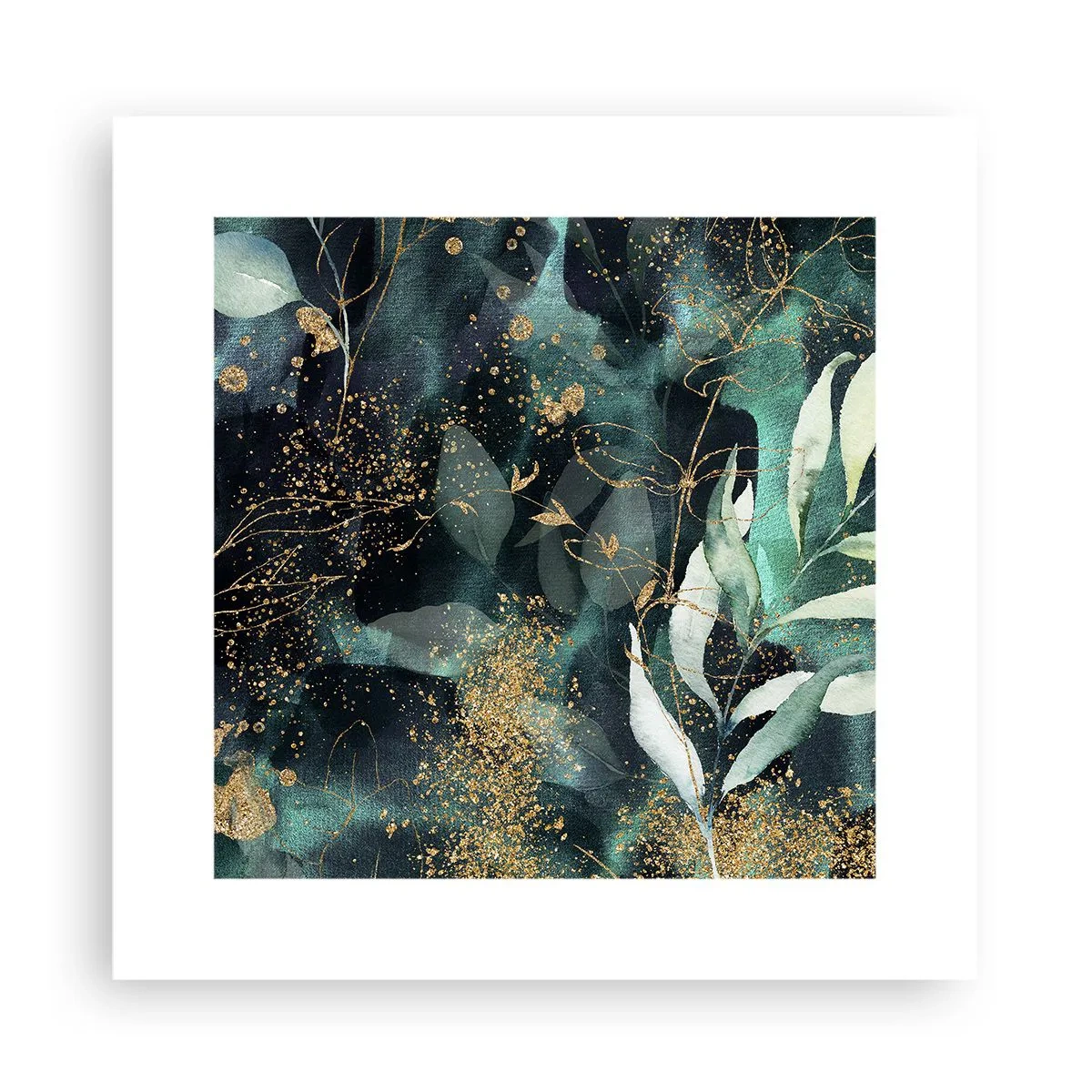 Poster - Magische tuin - 30x30 cm