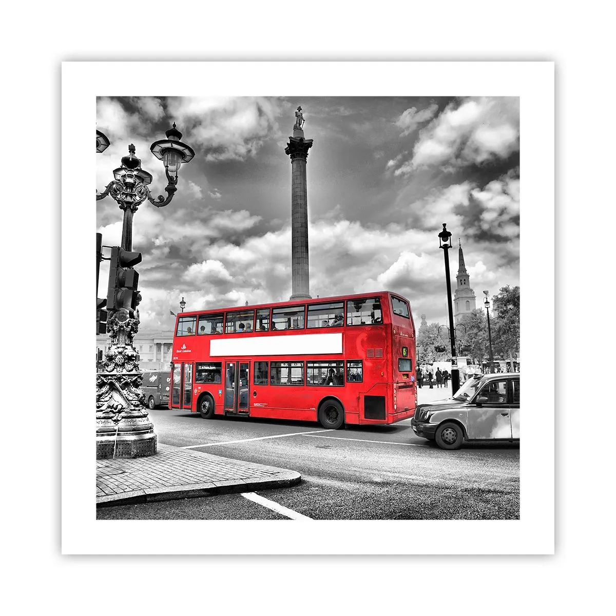 Poster - De echte bloedbaan van de stad - 50x50 cm