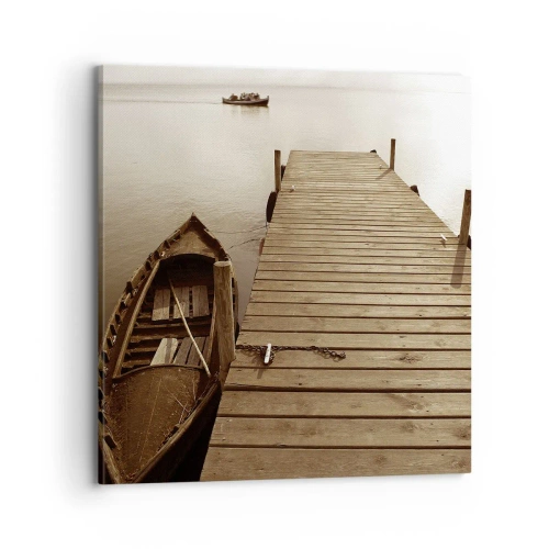 Schilderen op canvas - Grote vrede - 70x70 cm