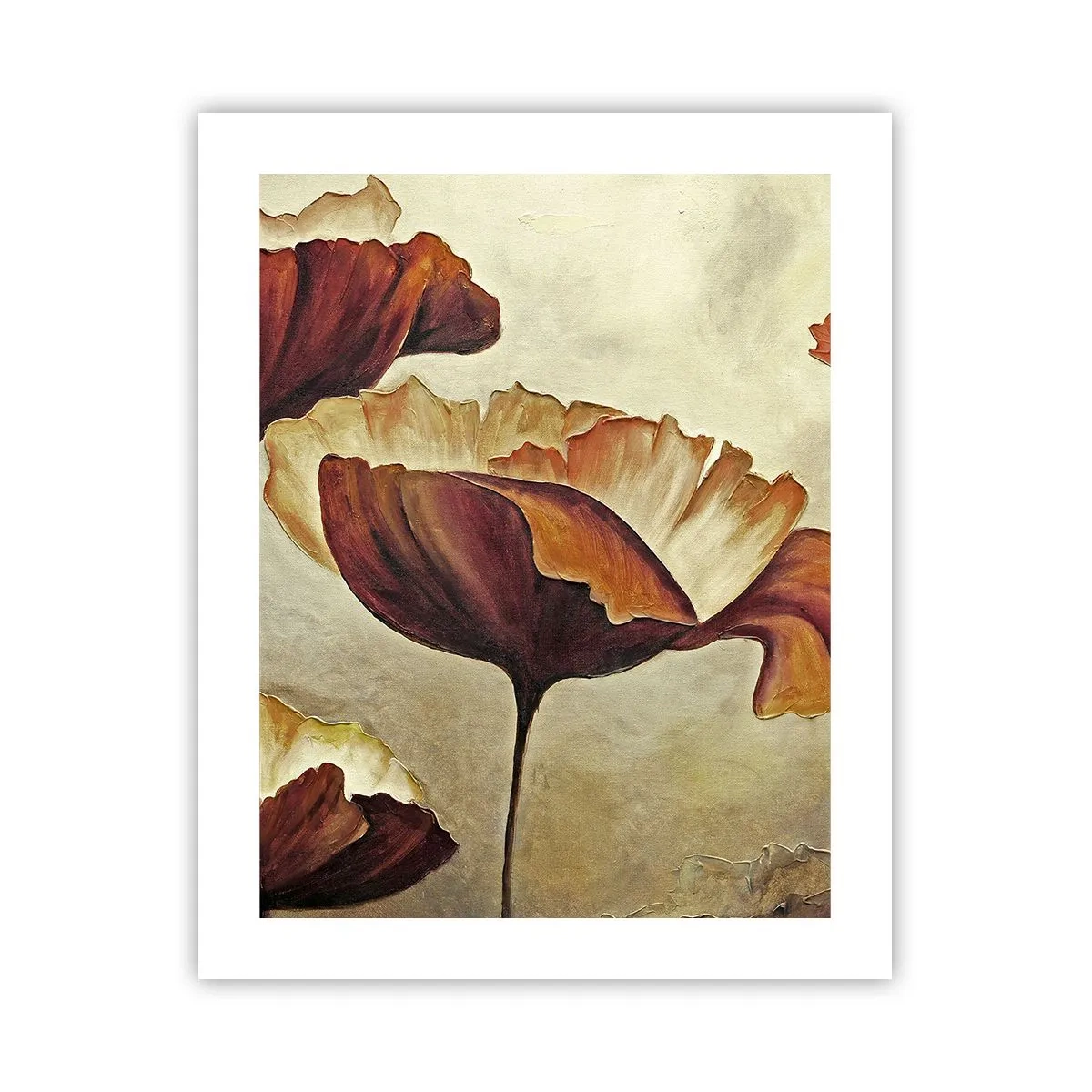 Poster - Golvend weiland - 40x50 cm