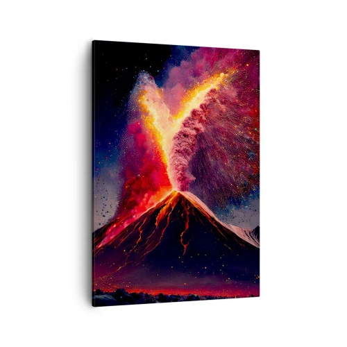 Schilderen op canvas - Schoonheid en verschrikking - 50x70 cm