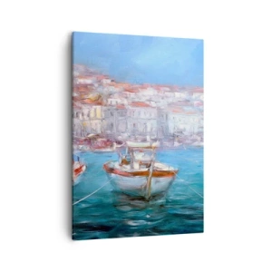 Schilderen op canvas - Italiaanse baai - 50x70 cm