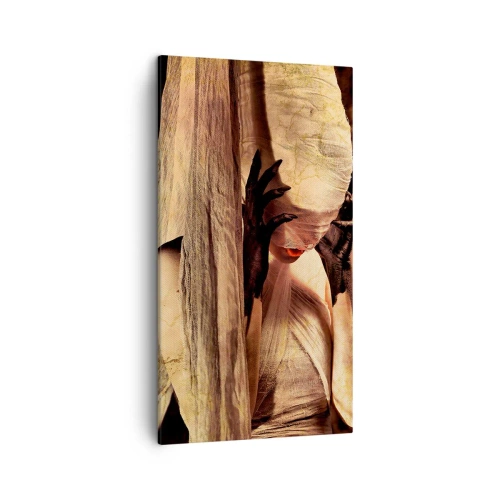 Schilderen op canvas - Tussen goed en kwaad - 45x80 cm