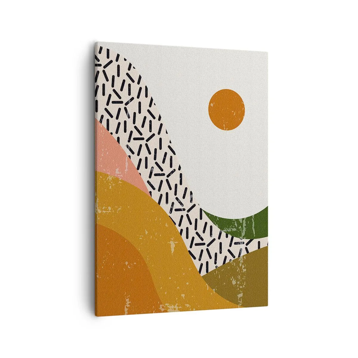 Schilderen op canvas - Zonne-abstractie - 50x70 cm