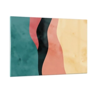 Schilderen op glas - Conforme non-conformiteit - 120x80 cm