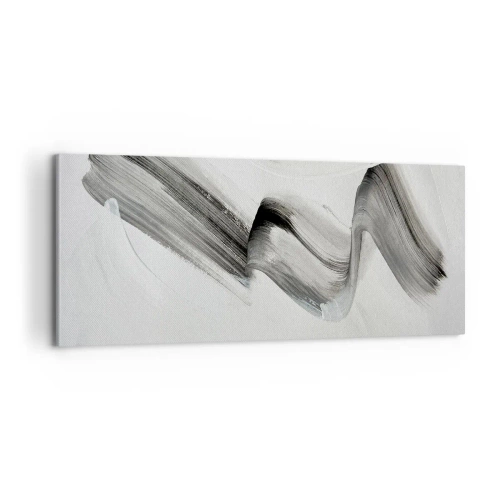 Schilderen op canvas - Terloops voor de lol - 100x40 cm
