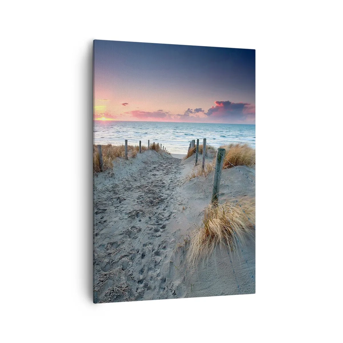 Schilderen op canvas - Je liet een regenboog van licht stralend... - 70x100 cm