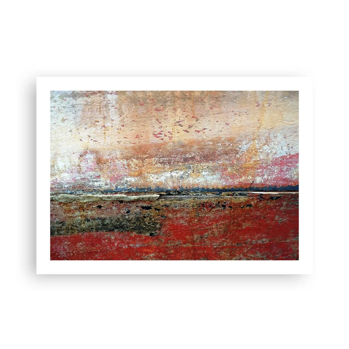 Poster - Wellicht is het de zee - 70x50 cm