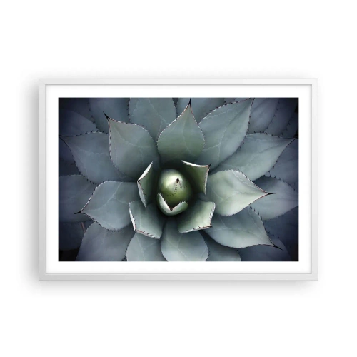 Poster in een witte lijst - Het trekt aan en waarschuwt - 70x50 cm