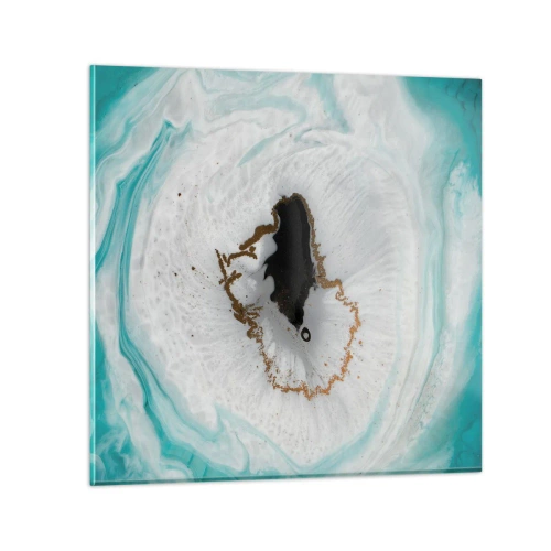 Schilderen op glas - Binnendringen - 70x70 cm