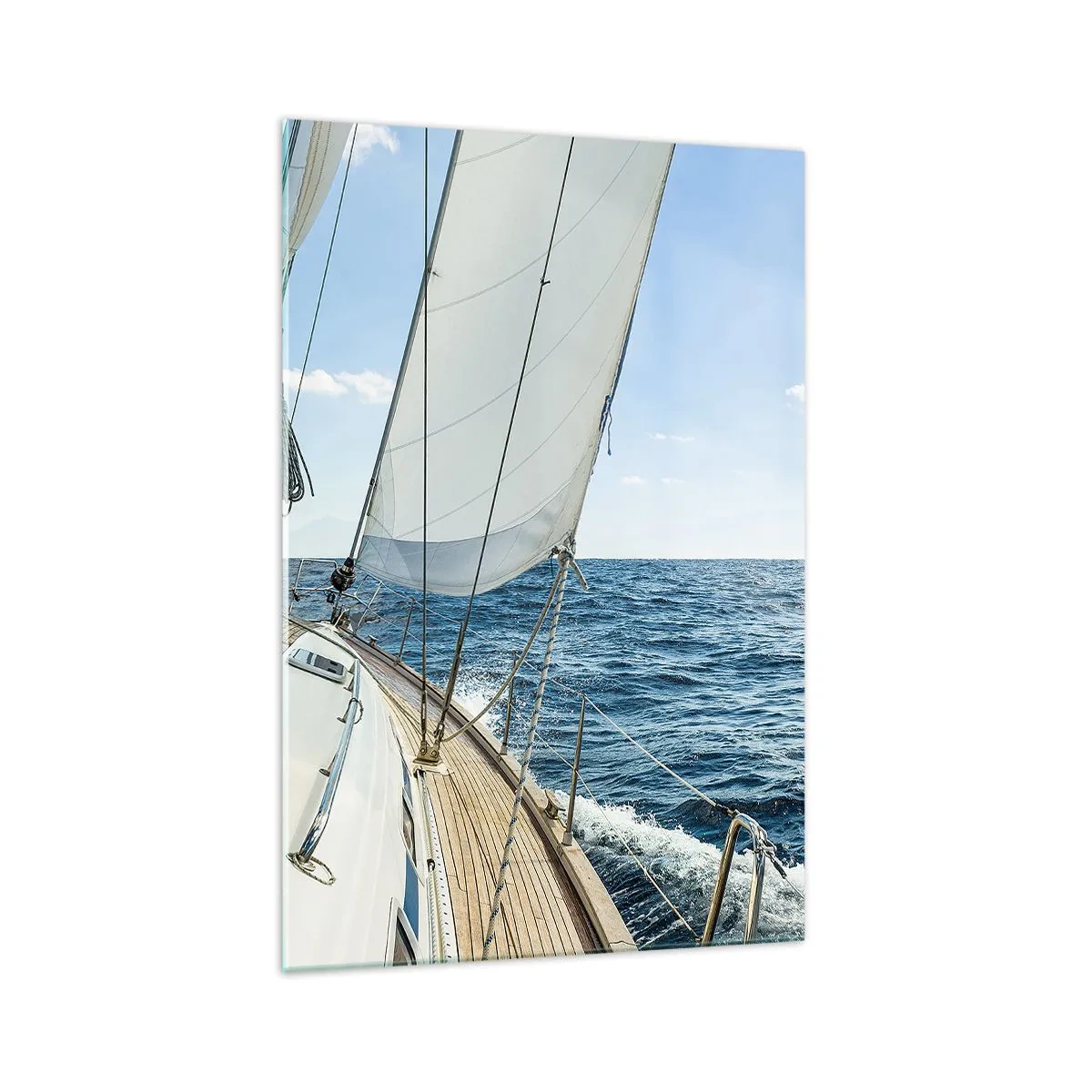 Schilderen op glas - Ahoi, avontuur - 70x100 cm