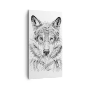 Schilderen op canvas - Een geboren leider - 55x100 cm