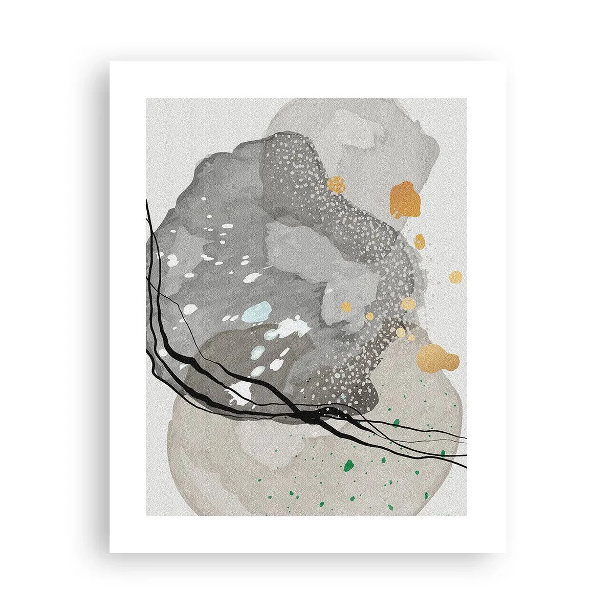 Poster - Organische compositie - 40x50 cm