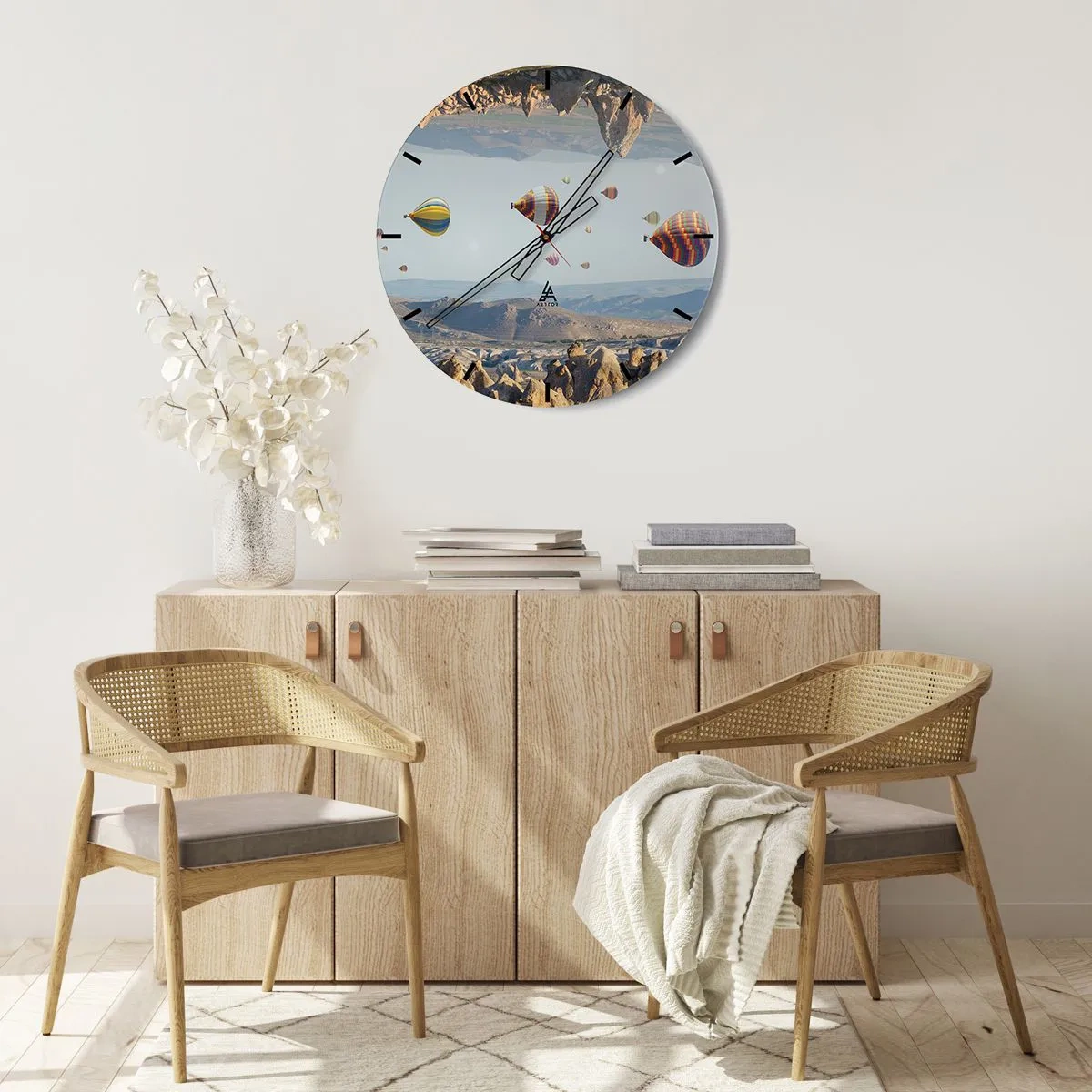 Wandklok - Klok - Alles is hier mogelijk - 40x40 cm