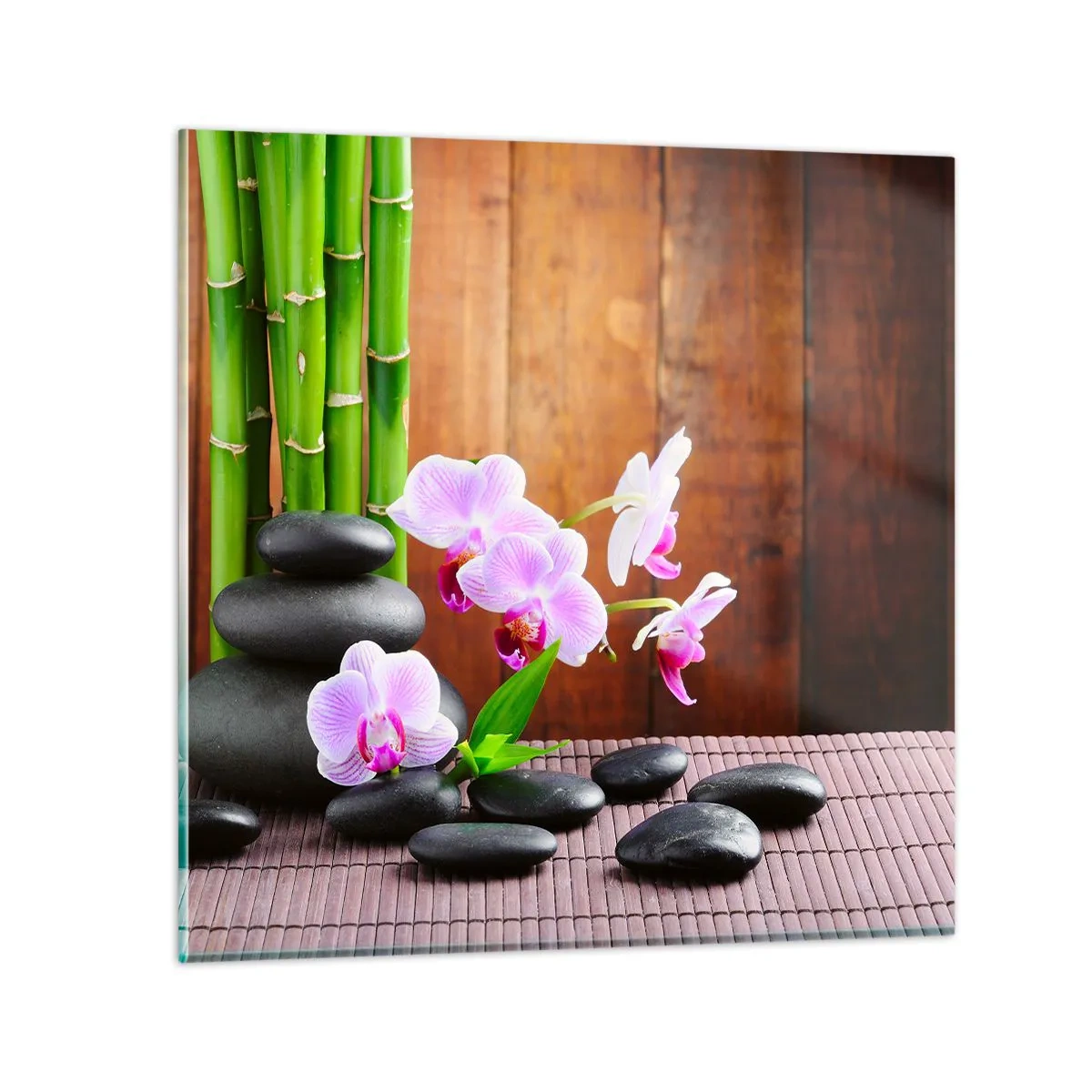 Schilderen op glas - Maak kennis met de geneugten van het oosten - 40x40 cm