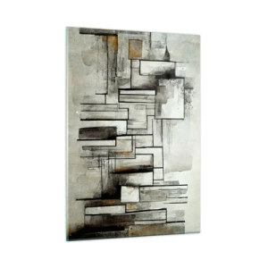 Schilderen op glas - De kracht van eenvoud - 50x70 cm