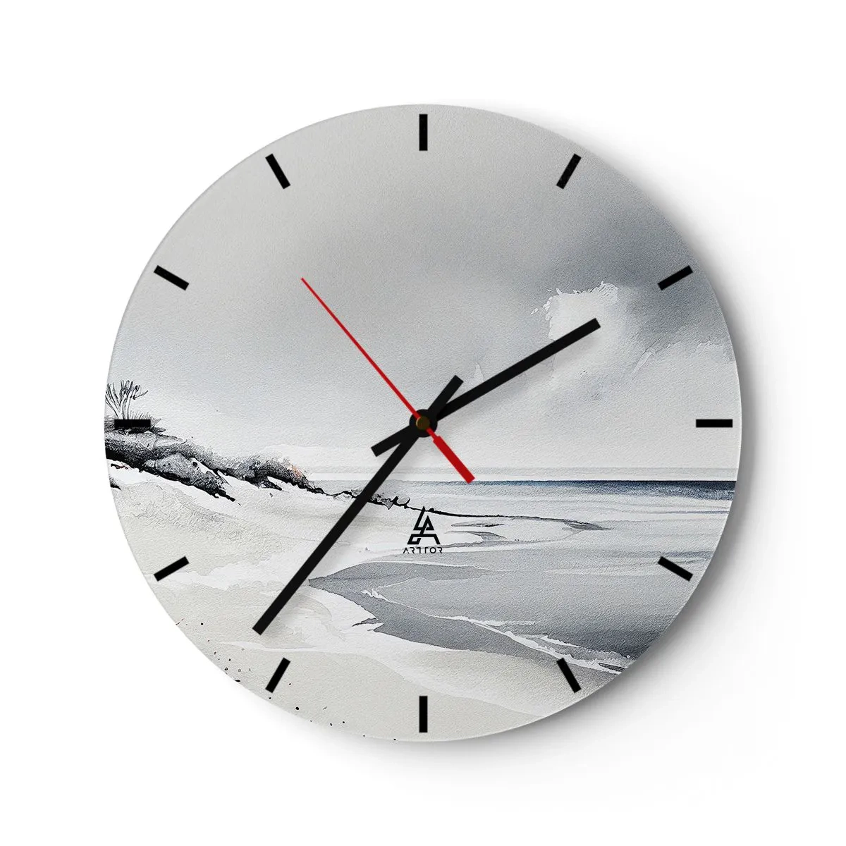 Wandklok - Klok - Voor altijd samen - 40x40 cm