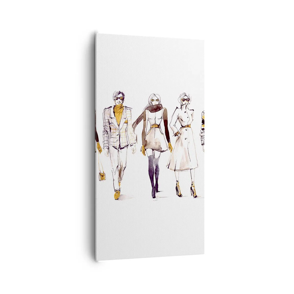 Schilderen op canvas - Casual chic, casual elegantie - 65x120 cm