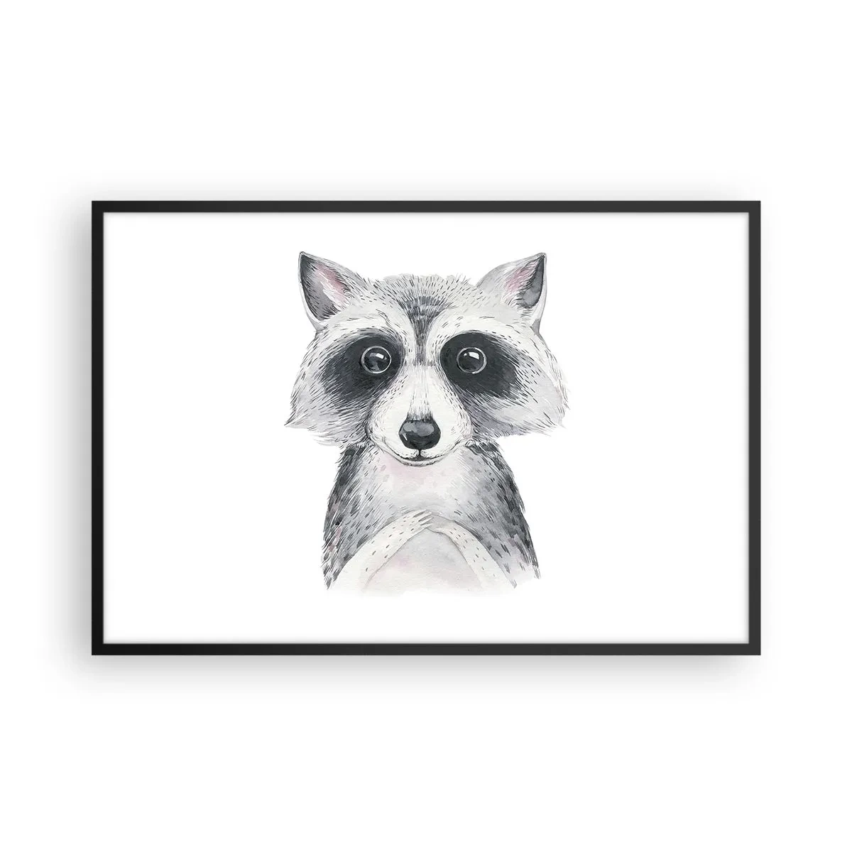 Poster in een zwarte lijst - Een moment om te verhuizen - 91x61 cm