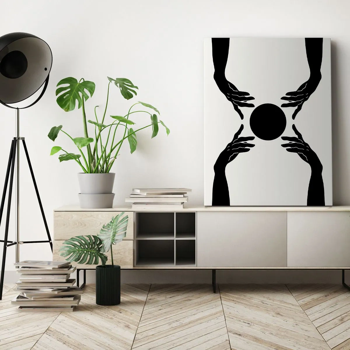 Schilderen op canvas - Geheim teken - 50x70 cm