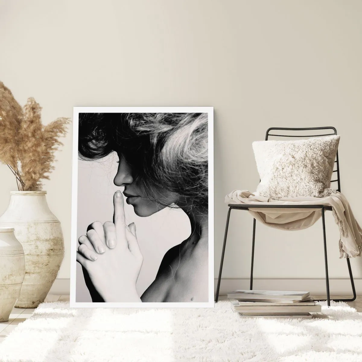 Poster - Luisteren naar zichzelf - 61x91 cm