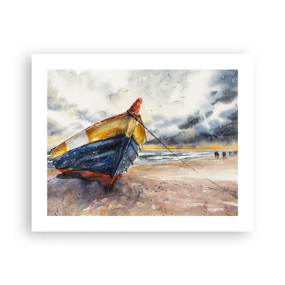 Poster - Rust aan de kust - 50x40 cm