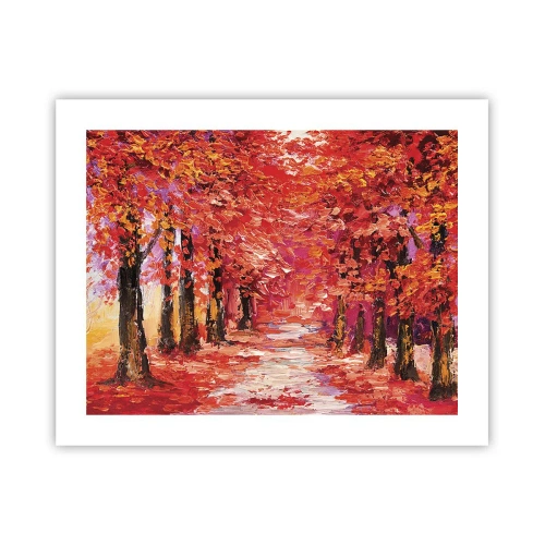 Poster - Herfst impressie - 50x40 cm