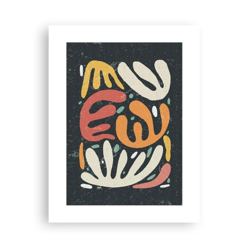 Poster - Compositie – ik sta op het punt je te pakken te krijgen - 30x40 cm