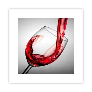 Poster - Kleur - beweging - geluid - 30x30 cm