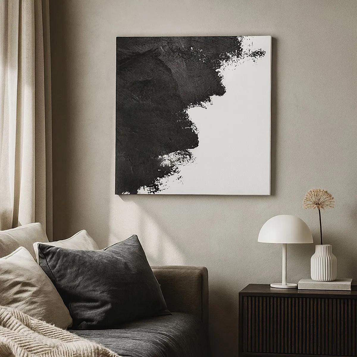 Schilderen op canvas - Elementen: aarde - 30x30 cm