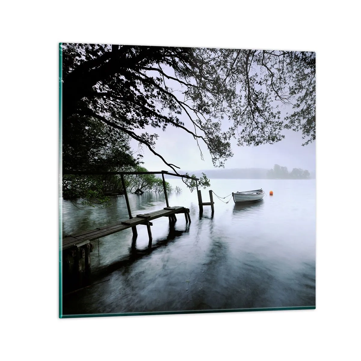 Schilderen op glas - Je bent al aan het rusten - 70x70 cm