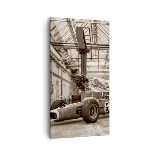 Schilderen op canvas - De rust van de winnaar - 55x100 cm