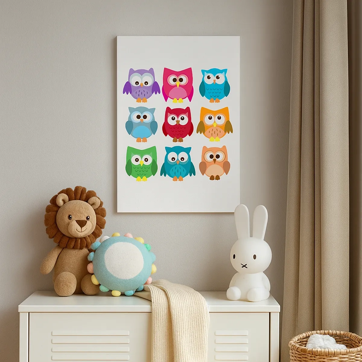 Schilderen op canvas - Anders zjn kan grappig zijn - 50x70 cm