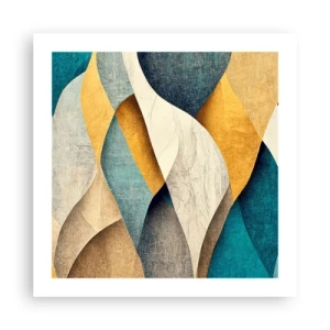 Poster - Ritme en beweging - 50x50 cm