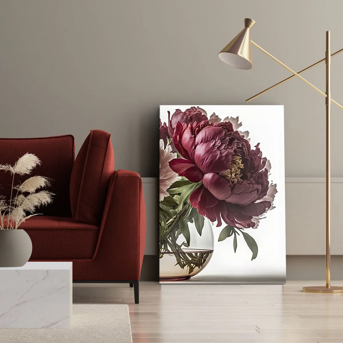 Schilderen op canvas - In volle bloei van schoonheid - 70x100 cm