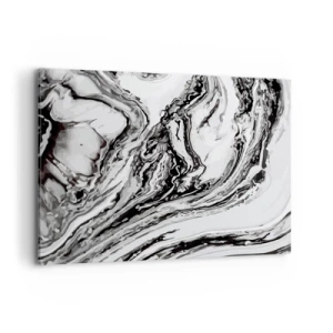 Schilderen op canvas - In het begin was er chaos - 120x80 cm