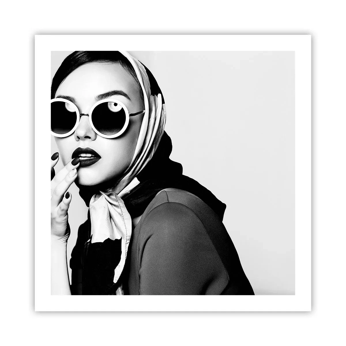 Poster - Groeten uit de jaren 60 - 60x60 cm