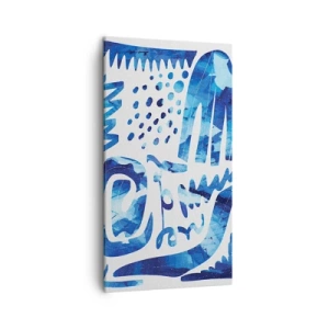 Schilderen op canvas - Terug naar de wortels - 45x80 cm