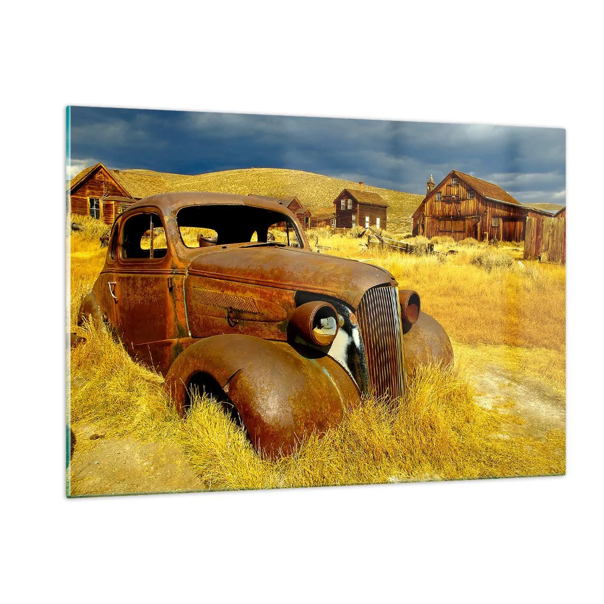 Schilderen op glas - Een welverdiende rust - 120x80 cm